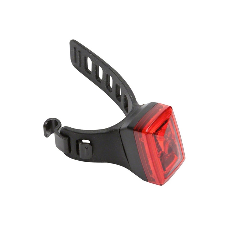 PDW Asteroid Tail Light – Black-Red Black – Red