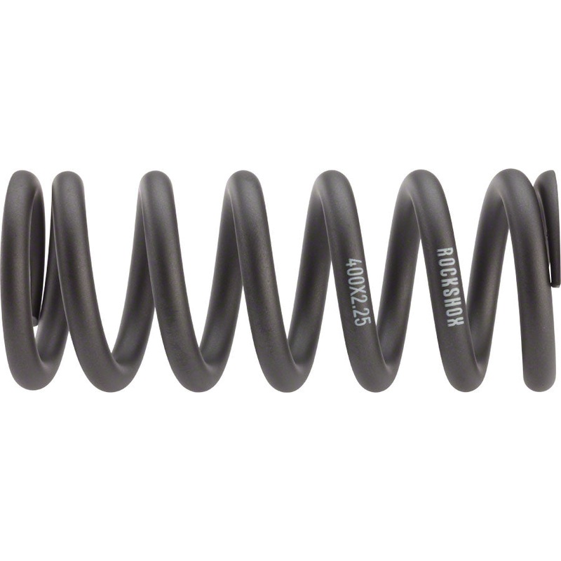 RockShox Vivid/ Kage Coil Spring: 400lb, 8.5″/ 8.75″ x 2.75″, Gray