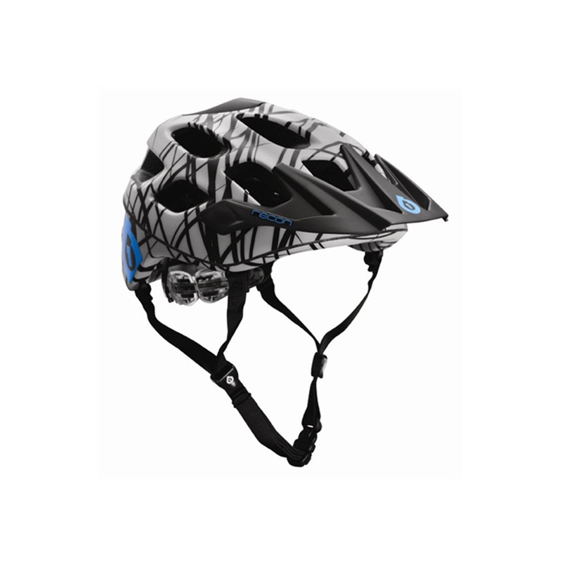 661 Recon MTB Helmet – Gray-Cyan Gray – Cyan Small/Medium