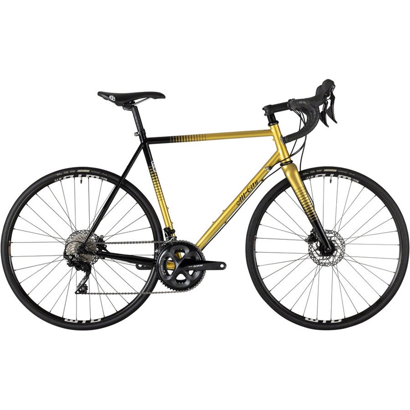 All-City Zig Zag Bike – 700c, Steel, 105, Golden Leopard, 52cm