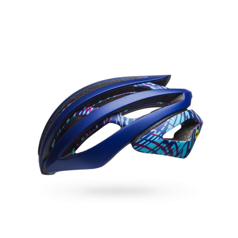 Bell Z20 MIPS Joy Ride Road Helmet – Womens – Matt Navy-Cherry-Sky Fibers Matt Navy – Cherry – Sky Fibers Small