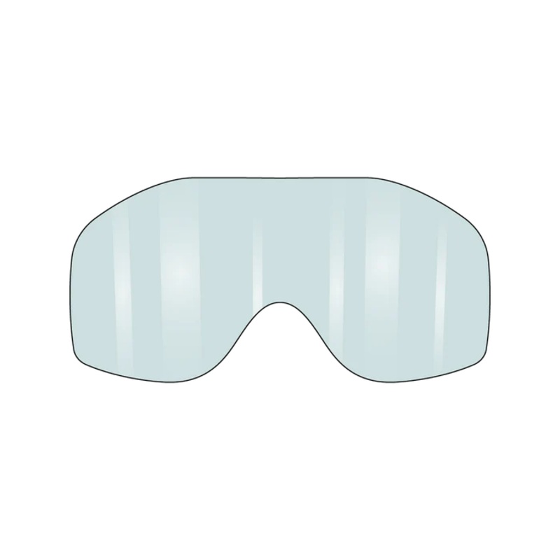 Fasthouse VonZipper Sizzle Spare Lexan Goggle Lens – Clear Clear
