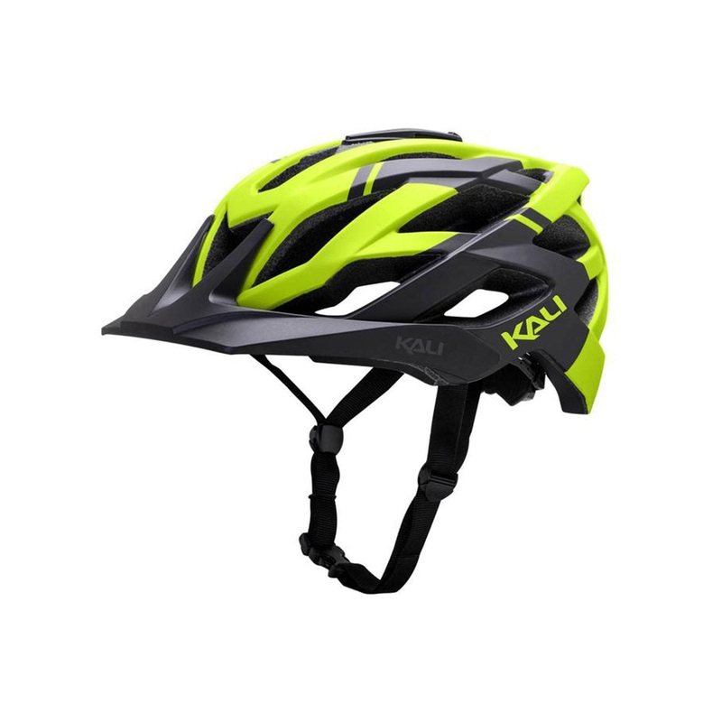 Kali Lunati Shade MTB Helmet – Matt Black-Fluo Yellow Matt Black – Fluo Yellow Large/X-Large