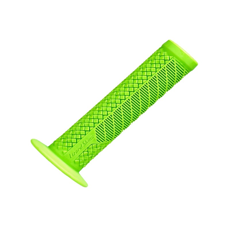 Lizard Skins Single Compound Charger Evo Grips w/Flange – Green Green