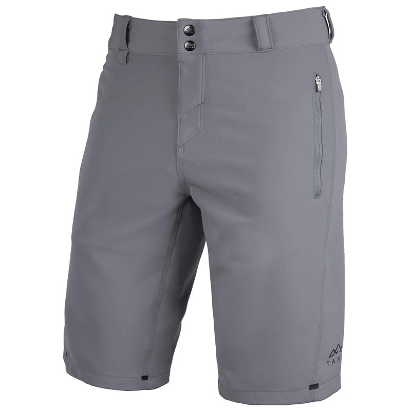 Tasco Scout MTB Shorts  Durable Self-Dyed Fabric, Adjustable Fit, Premium YKK Zippers, Articulated Trail Design & Multiple Color Options Large 34″ Cement