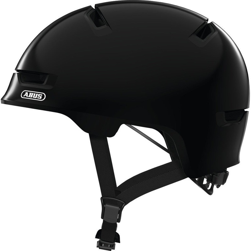 Abus Scraper Kid 3.0 Helmet – Shiny Black Shiny Black Small – 48-55cms