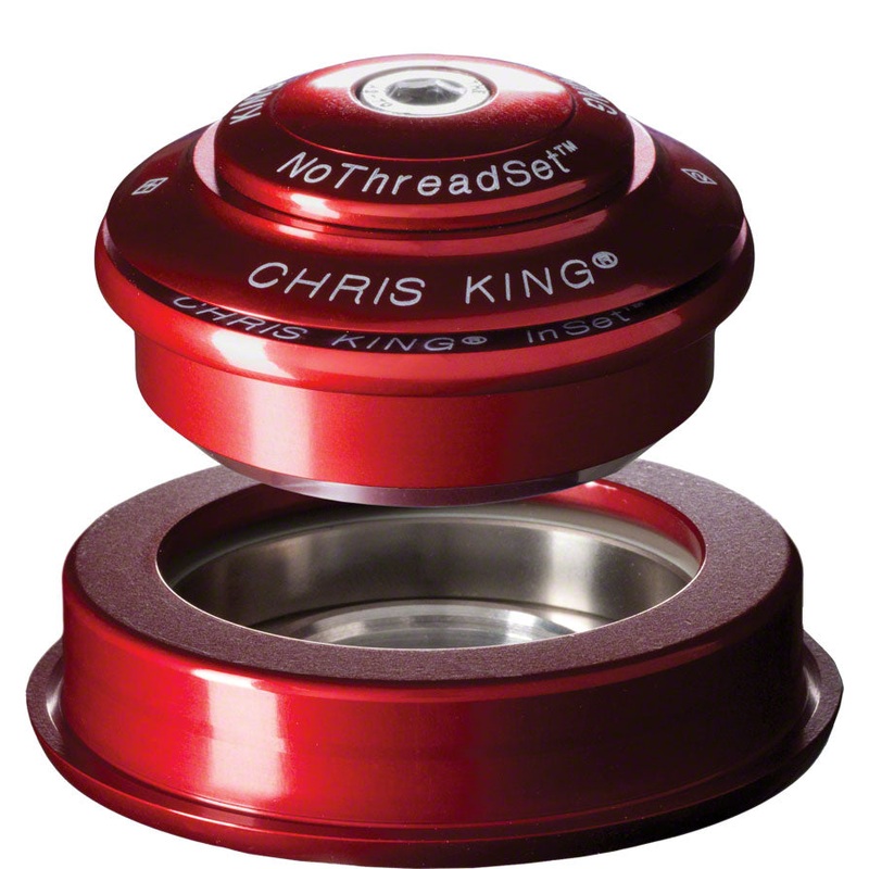 Chris King InSet i2 Headset – 1-1/8 – 1.5″ 44/56mm Red