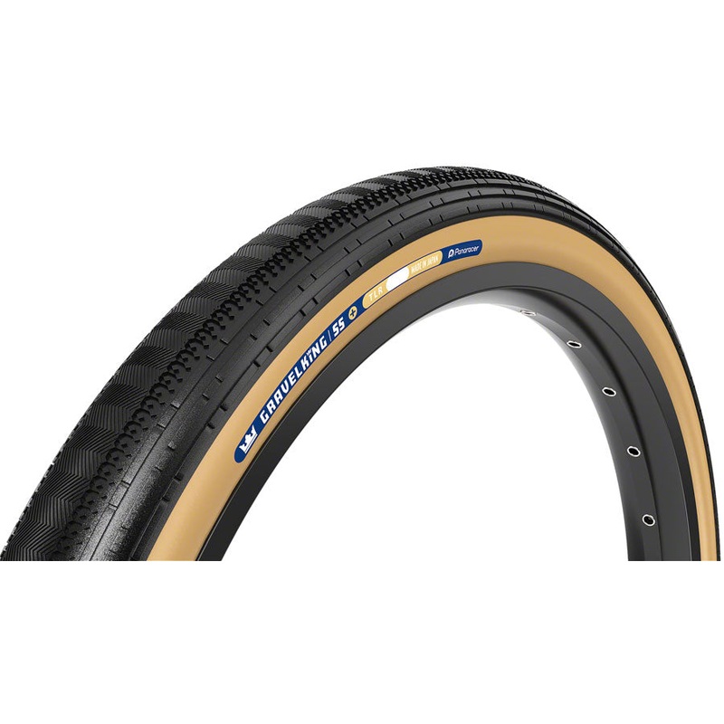 Panaracer GravelKing SS Plus Tire – 700 x 40, Tubeless, Folding, Black/Brown RF740-GKSS-P-D2
