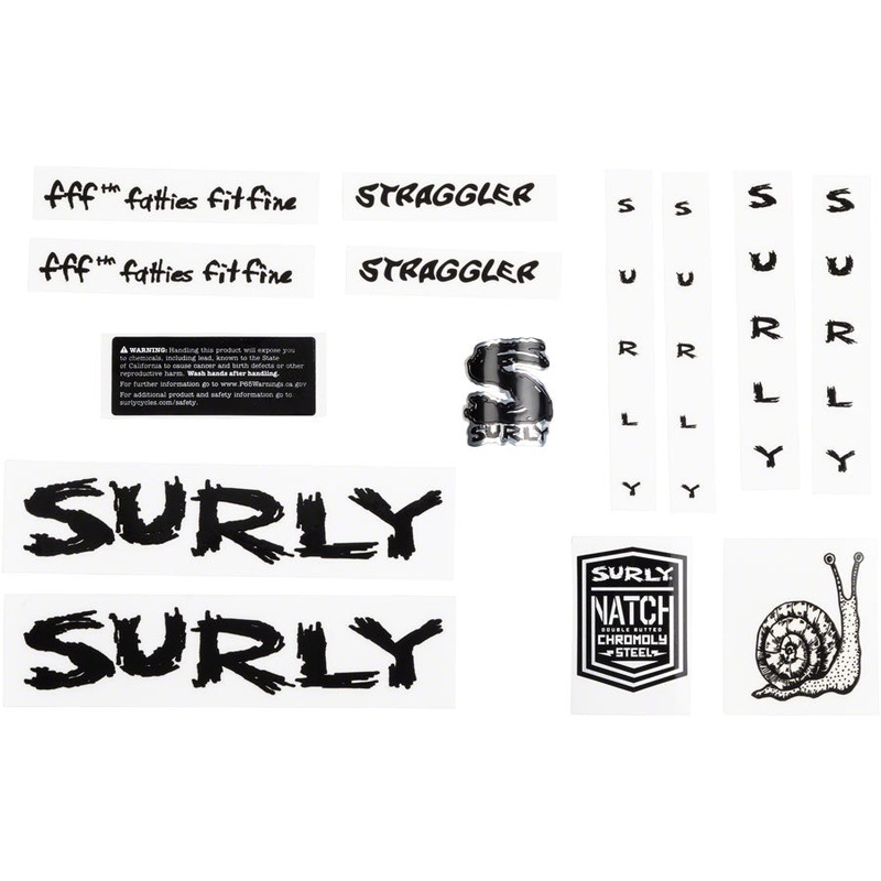 Surly Straggler Decal Set – Black
