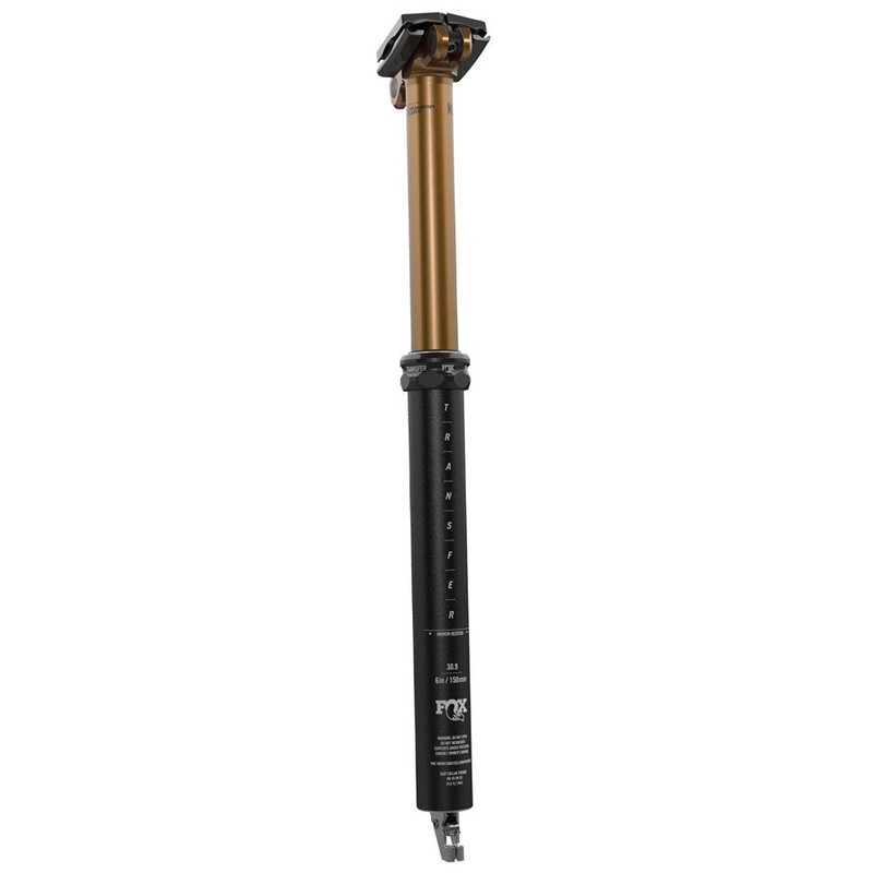2024 FOX Transfer Factory Dropper Seat Post – 31.6, 200mm Travel, Internal Route, Kashima Coat