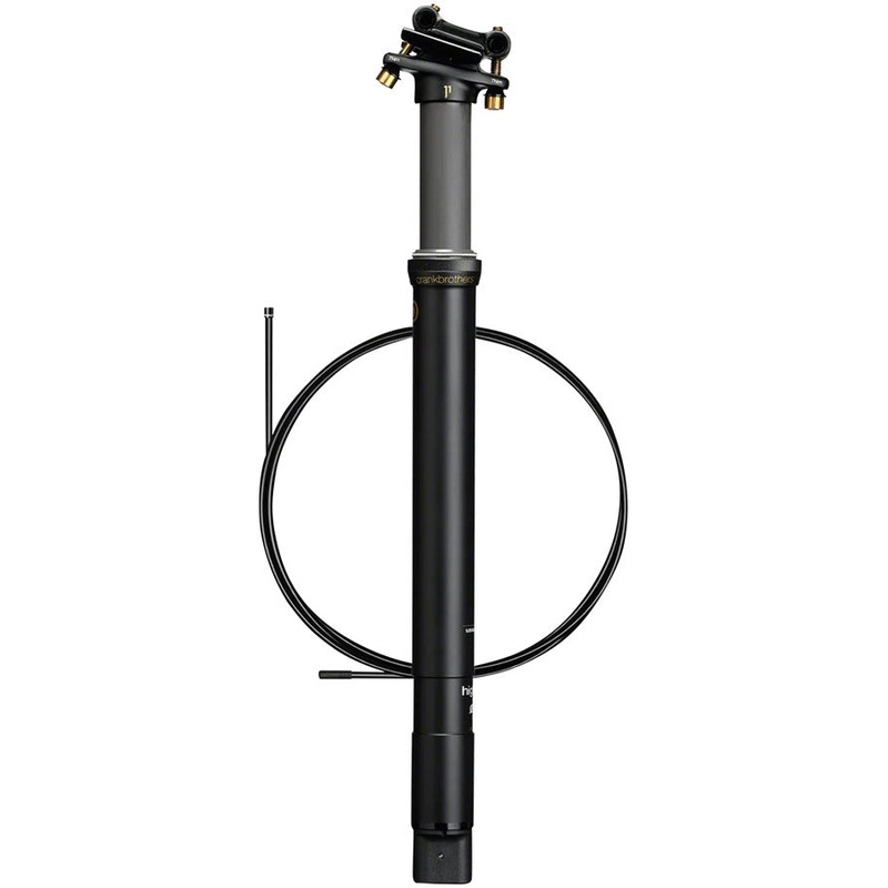 Crankbrothers Highline 11 Dropper Seatpost – 31.6, 125mm, Black