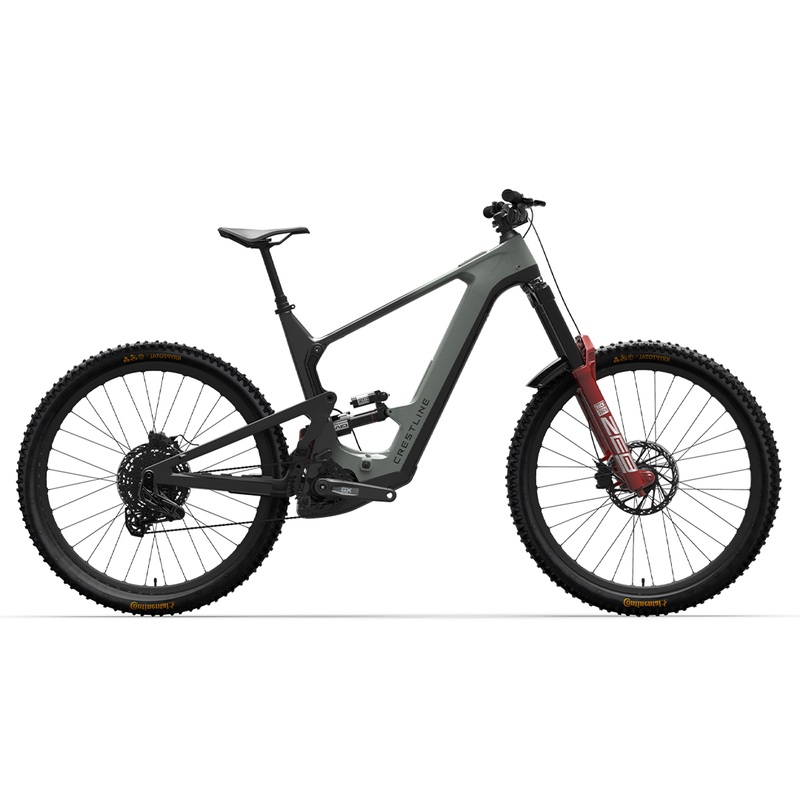 Crestline S 180 Classic Edition 2025 – Bosch Motor, 800WH Battery – Gray/Black RH2 27.5″/29″ (Medium, MX)