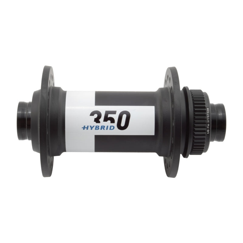 DT Swiss 350 Hybrid Front Hub – 15 x 110mm Center-Lock Black 32h