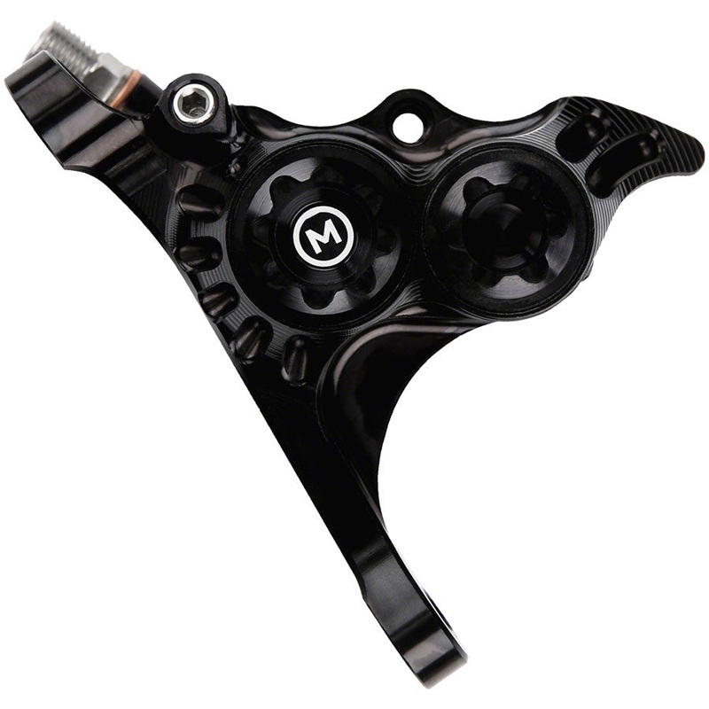 Hope RX4+ Disc Brake Caliper – Front Flat Mount Direct, +20mm, Mineral Oil Type, Black