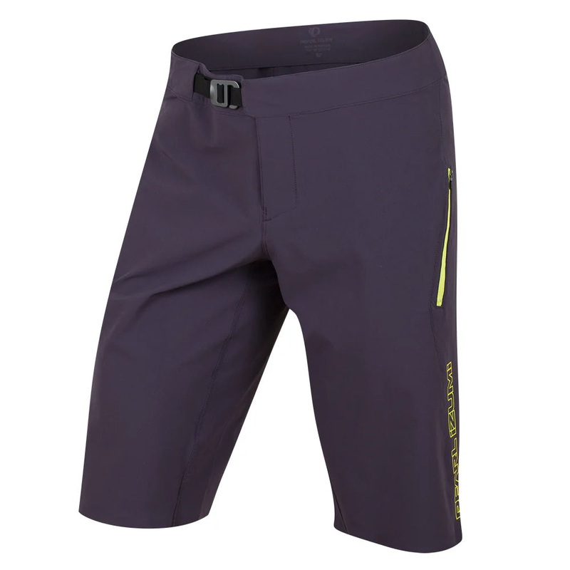 Pearl Izumi Elevate Shell MTB Short – Nightshade-Lime Zinger Nightshade – Lime Zinger 28″