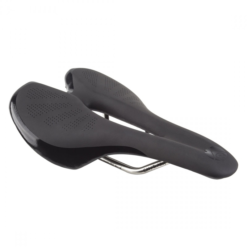 Premium Origin8 Throne Flo Air Foam Bicycle Saddles  Wide, Lightweight, Ventilated, Alloy Rail, Comfort-Driven Performance for Road & MTB 244mmx148mm
