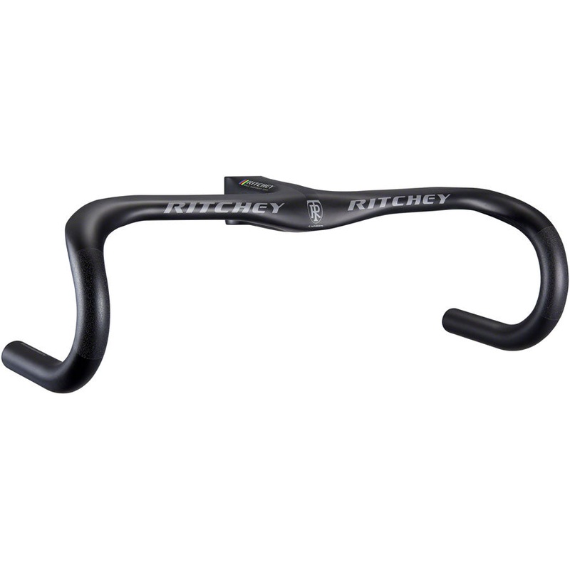 Ritchey WCS Carbon Solostreem Drop Handlebar – Integrated Bar/Stem Carbon 42cm 100mm Matte Carbon