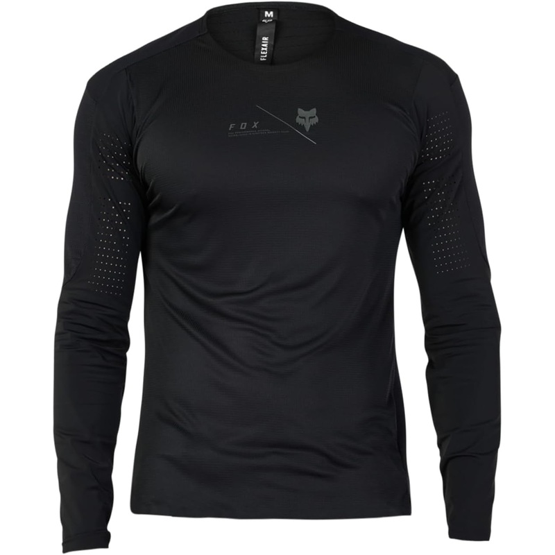 Fox Racing Flexair Pro Long Sleeve MTB Jersey – Black Black Small