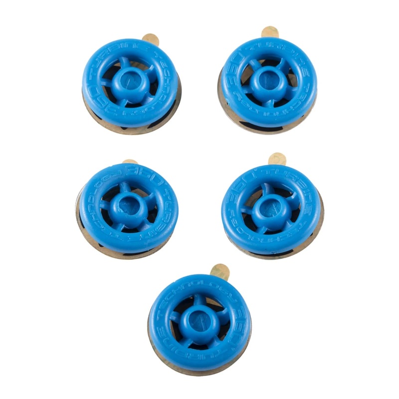 Leatt Replacement Turbines with Stickers & Pins Blue 5 Pack