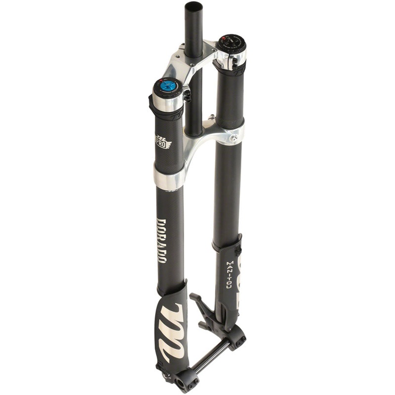 Manitou Dorado Pro Suspension Fork – 29″ 203 mm 20 x 110 mm 57 mm Offset Straight Steerer BLK/Carbon Gen 2