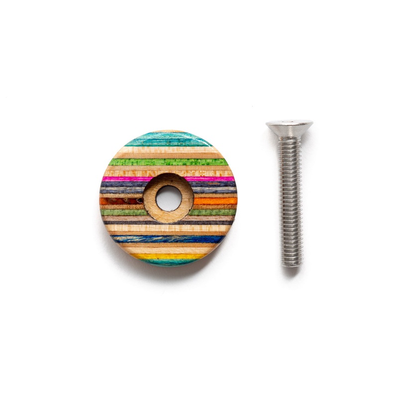 Recycled Skateboard Headset Top Cap