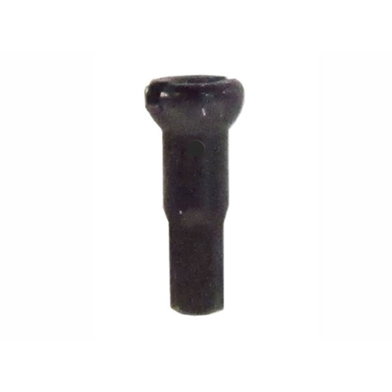 Sapim Brass Polyax 14g Secure Lock Nipple – Black Black 12mm / Each