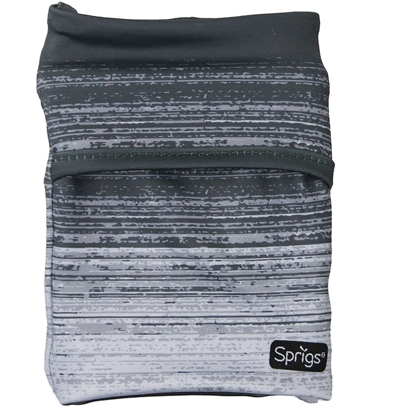 Sprigs Banjees 2 Pocket Wrist Wallet – Gray Blitz Money & Document Carriers