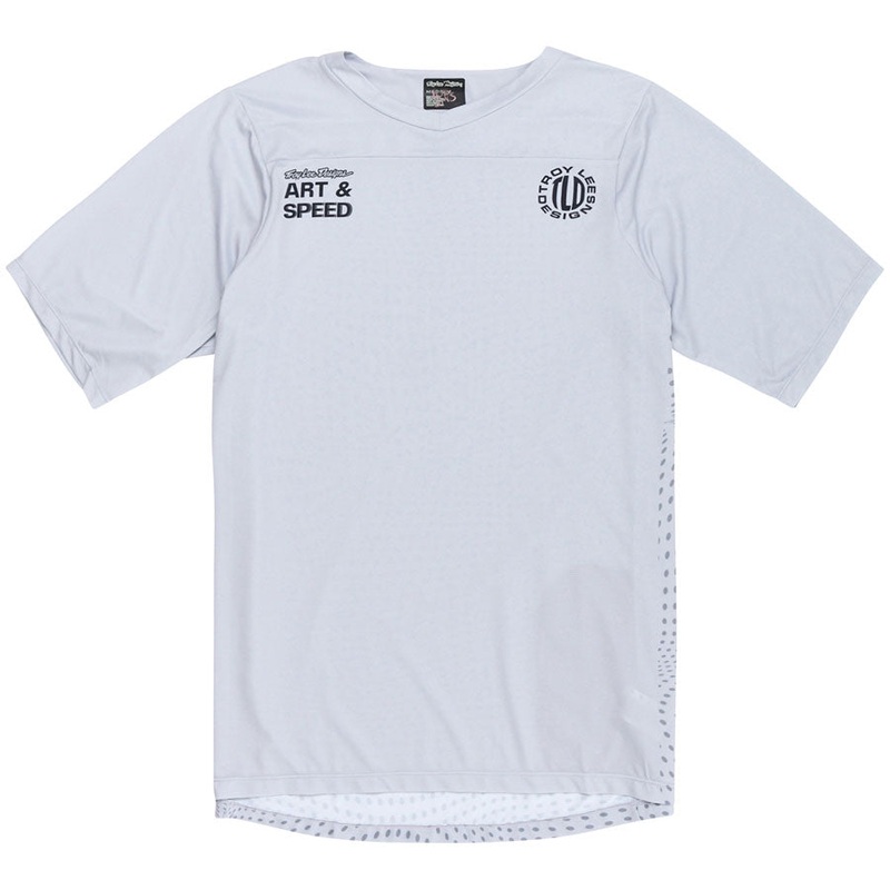 Troy Lee Designs Skyline Short Sleeve Jersey  Radioscape Mist, Small