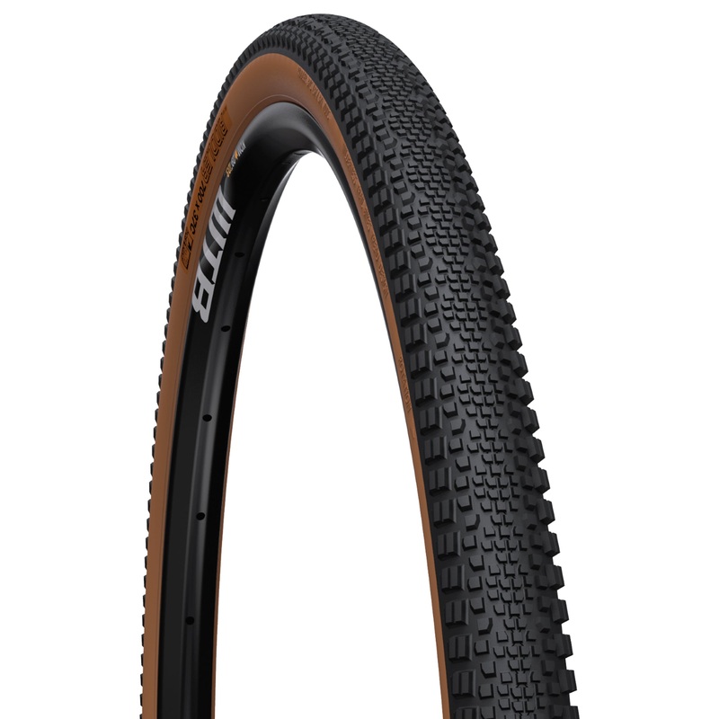 WTB Riddler TCS Light Fast Rolling 700c Folding Cyclocross Tire – Skin Sidewall Black – Skin Sidewall 37c