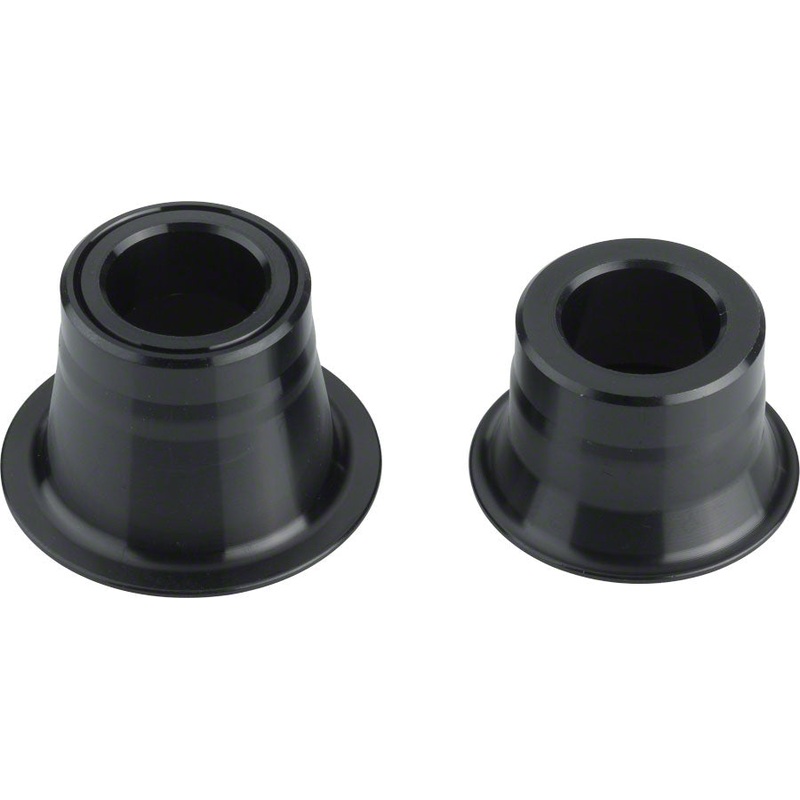 Zipp Disc Conversion Caps for Front Hub 100mm Thru Axle – Precision Alloy Components for Enhanced Wheel Compatibility 12x142mm