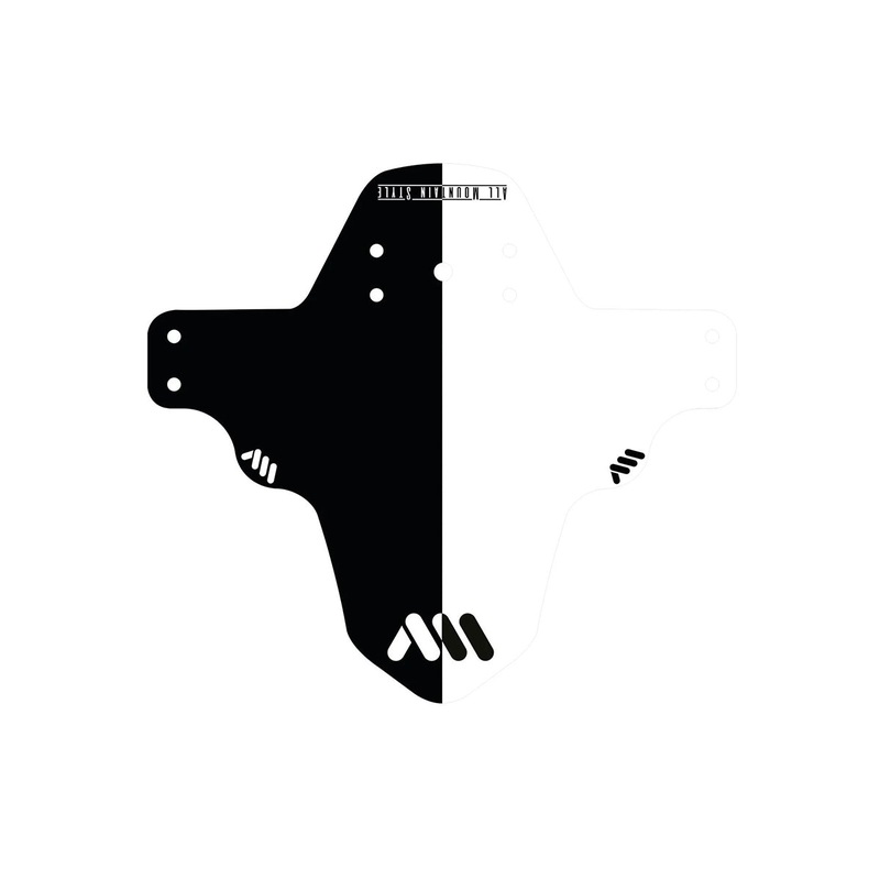 AMS Mud Guard – Black-White Black – White