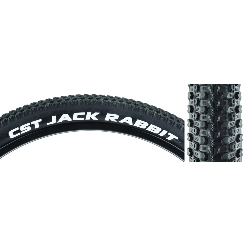 CST Jack Rabbit Tire 29×2.25 PSI 55 TPI 27 Clincher Folding Black Mountain Bike TB96801000