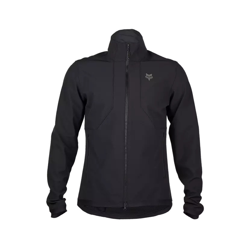 Fox Racing Ranger Fire Cycling Jacket – Black – 2024 Black Small