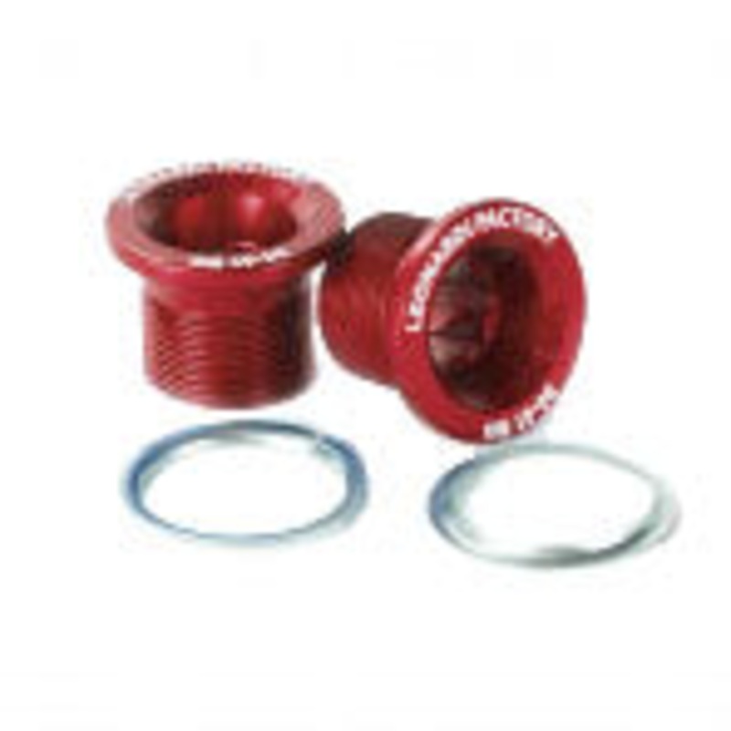 Leonardi Capo Crank Bolt – Red