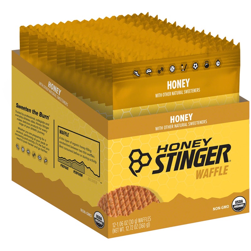 Organic Honey Waffles Variety Pack  USDA Organic, Kosher Certified, Gluten-Free, Natural Snack with Flavored Options for Active Lifestyles Honey