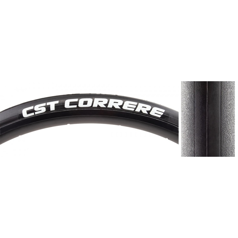 Premium CST Correre Road & Cyclocross Bike Tires  700×23 & 700×25 Dual-Compound, Racing Slick Tread, Low Rolling Resistance, Reflective Options 700×25