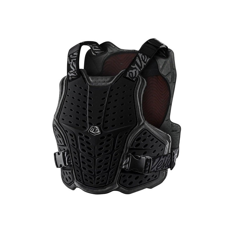 Troy Lee Designs Rockfight CE Flex Chest Protector – Black Black X-Small/Small