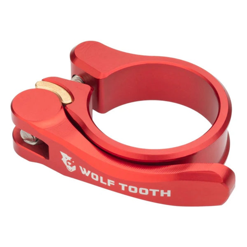 Wolf Tooth Components Quick Release Seatpost Clamp – Red Red 28.6mm