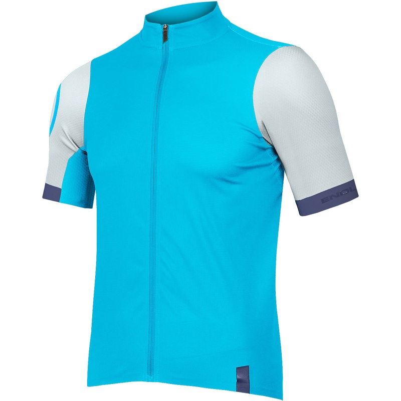 Endura FS260 Short Sleeve Road Jersey – Hi-Viz Blue Hi-Viz Blue X-Small