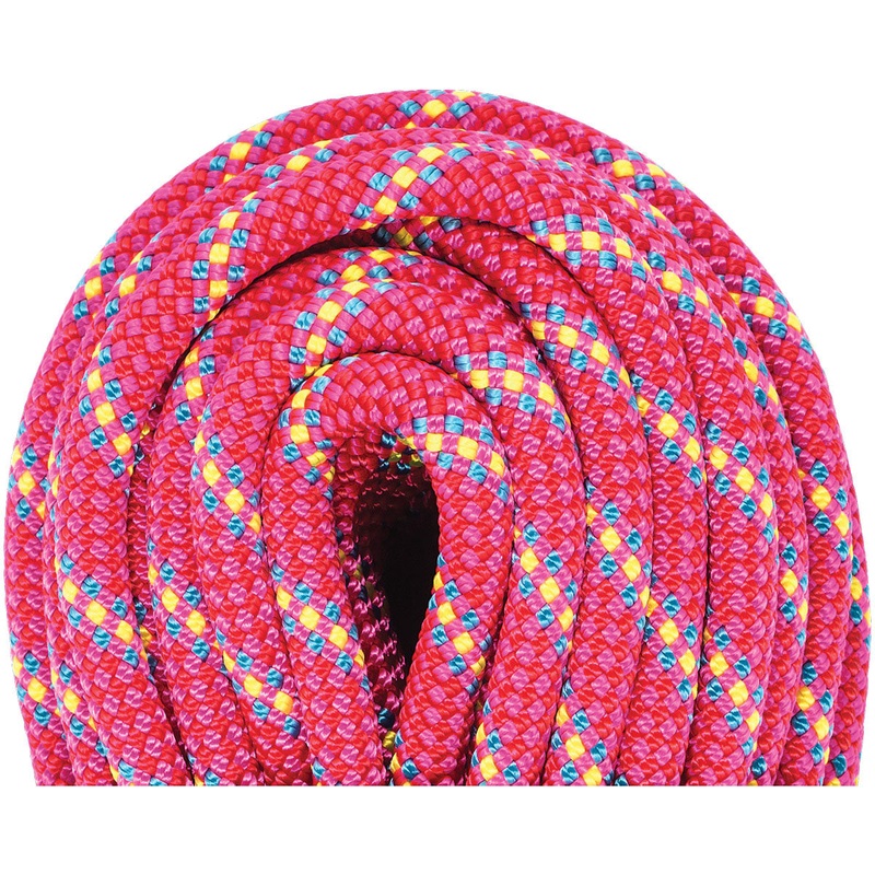 Beal Rando 8mm Twin Outdoor Ropes  Lightweight, Durable UV-Resistant Dynamic Lines for Mountain, Snow, and Glacier Safety & Climbing Gear PINK