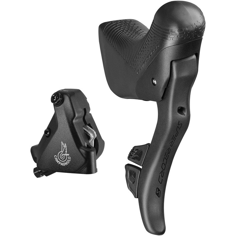 Campagnolo Super Record S Ergopower Wireless Control Lever and Brake Caliper – Right/Rear, 12-Speed, 140mm Hydraulic