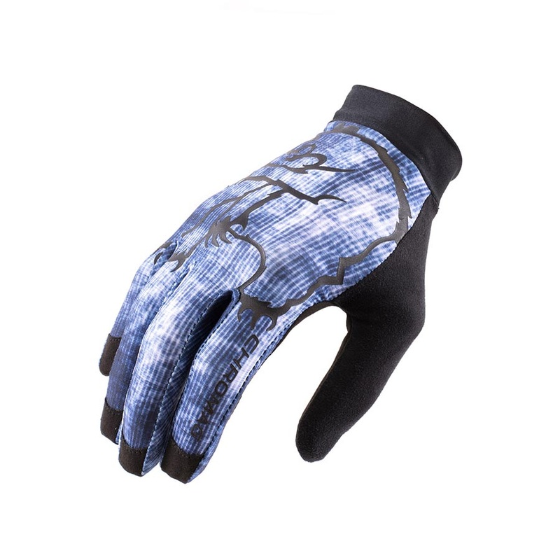 Chromag Habit Full Finger Gloves, Acid Wash, S, Pair