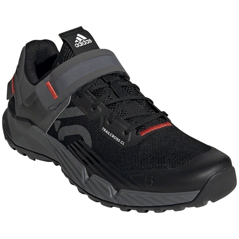Five Ten Trailcross Mountain Clipless Shoes – Women’s, Core Black/Gray Three/Red, 8