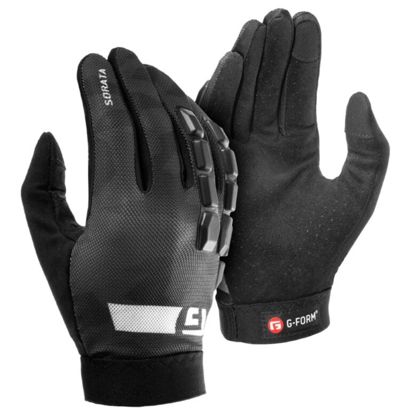 G-Form Sorata 2 Trail MTB Glove – Black-White Black – White X-Small