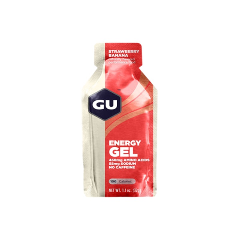 GU Energy Gel – Strawberry Banana Strawberry Banana Box of 24
