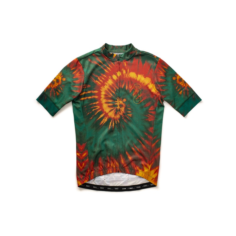 State Bicycle Co. x Bob Marley – “Get Up, Stand Up” Rasta Tie-Dye Jersey X-Small