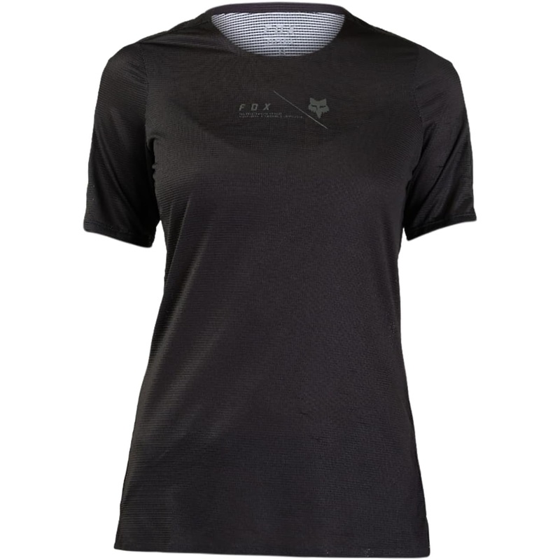 Fox Racing Flexair Short Sleeve MTB Jersey – Womens – Black Black X-Small