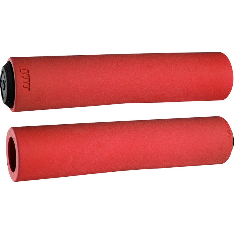 Odi F-1 Float Grips 130Mm Red Ergonomic Grip End Plugs Bike Bicycle