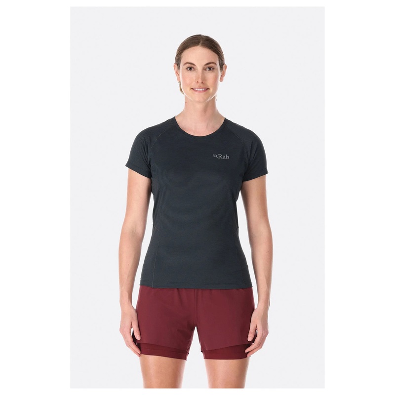 Rab Sonic Tee Women’s Beluga – Size Medium