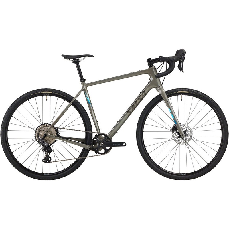Salsa Warbird C GRX 610 1×12 Bike – 700c, Carbon, Dark Grey, 52.5cm